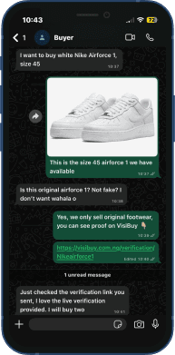 Visibuy mobile verification flow