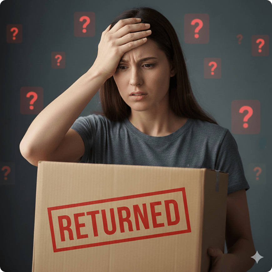 Buyer receiving returned or fake product